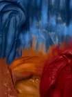 Abstract Bright Vibrant Colors 1 Art Print