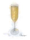 Champagne Art Print