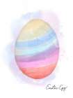 Easter Egg Art Print