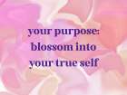Typography Purpose Abstract Art Print