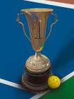 Pickleball Champion Trophy Art Print