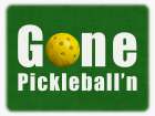 Gone Pickleballn Art Print