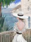 Travel Cannes V2 Art Print