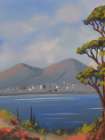 Travel Napoli Mt Vesuvius V2 Art Print