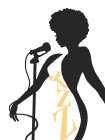 Woman Jazz Art Print