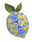 Providence Lemon Chinoiserie 6 Art Print