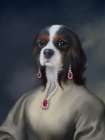 Lady Spaniel Art Print