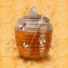 Bee Art Honeypot Kitchen Print