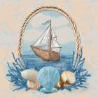 Coastal Nautical Art Print