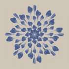 Indigo Abstract 3 Art Print