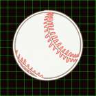 Sports Neon Baseball Art Print