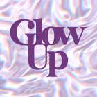 Iridescent Typography Glow Up Art Print
