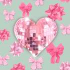 Heart Bow 2 Art Print