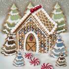 Gingerbread House Art Print
