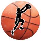 Sports Basketball Jump Art Print