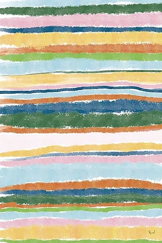 Stripes Four Ways 1 Abstract Art Print
