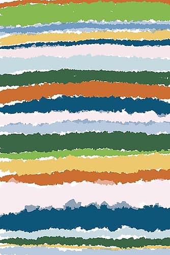 Stripes Four Ways 3 Abstract Art Print