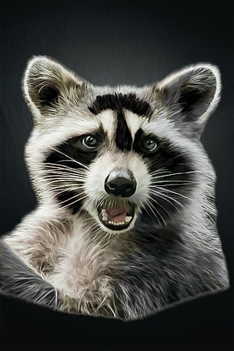Out In The Wild 4 Animals Print