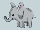 Endearing Elephant Art Print