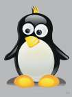 Listening Penguin Art Print