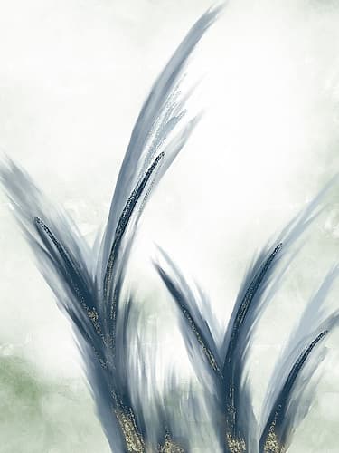 Abstract Bluegrass Abstract Art Print