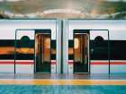 Taking The Train 2 Art Print