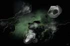 Solar Series Green Art Print