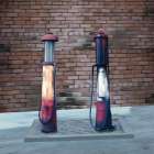 Gas Pump Series Double Sentries Still Life Print
