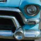 Old Timers Series Blue Classic Vintage Print