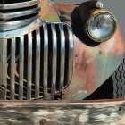 Old Timers Series Faded Glory Art Print