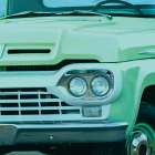 Old Timers Series Mint Green Art Print