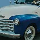 Old Timers Series Sparkle And Shine Art Print