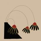 Drooping Coneflowers 3 Art Print