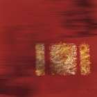 Golden Sparkle On Red 2 Art Print