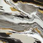 Flowing Downstream 1 Neutral Art Print