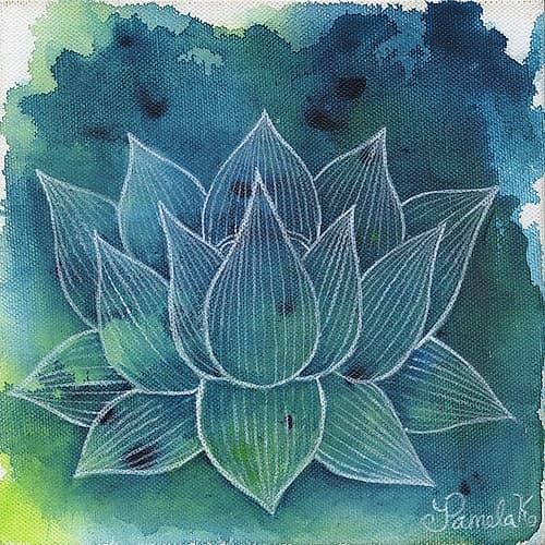Emerging Lotus 1 Art Print
