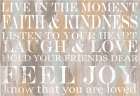Live Inspiration 3 Art Print