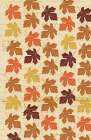 Welcome Fall Leaves Swirl 2 Art Print