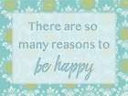 Happy Reasons 1 Art Print