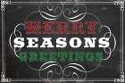 Holiday Chalk Art Print