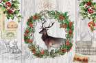Rustic Holiday 1 Art Print
