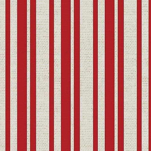 Nautical Red Stripe 1 Patterns Print
