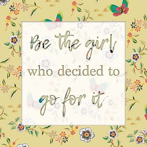 Go For It 1 Art Print