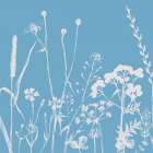 Blue Spray 3 Art Print