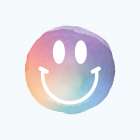 Happy Face Watercolor Art Print
