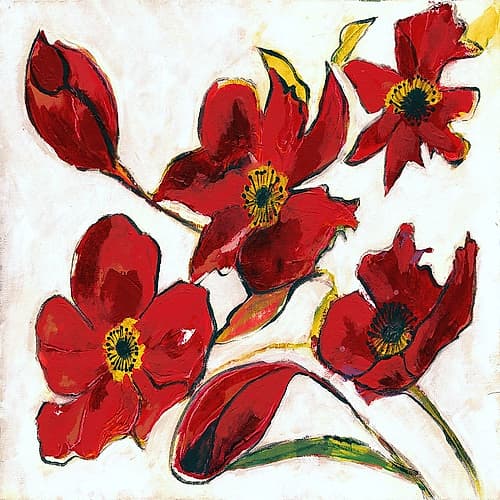 Poppy Reds Art Print