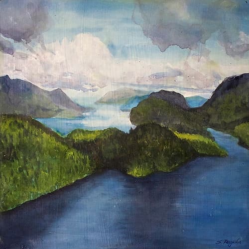 Island Gaze Landscape Print