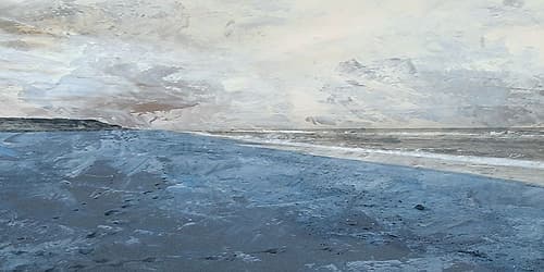 Painted Ocean Coastal Print