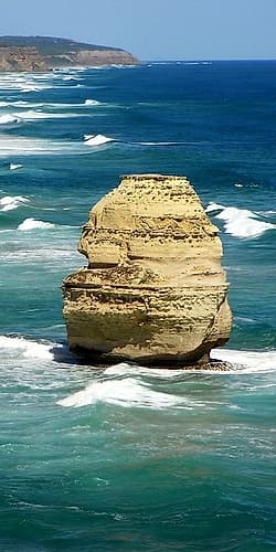 Top View Coastline 2 Coastal Print