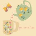 Pour Some Love Kitchen Print